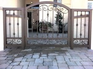 Arched Gate | Horizontal Gate | Steel Security Doors & More | Arizona Security Doors & Gates