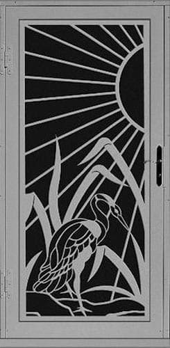 Egret Security Door | Laser Series | Steel Shield Security Doors & More | Arizona Security Doors