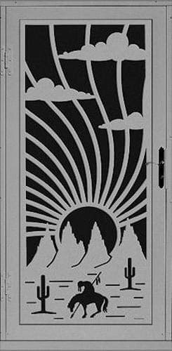 Four Peaks Security Door | Laser Series | Steel Shield Security Doors & More | Arizona Security Doors