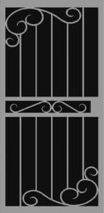 Naples Security Door | Estate Series | Steel Shield Security Doors & More | Arizona Security Doors