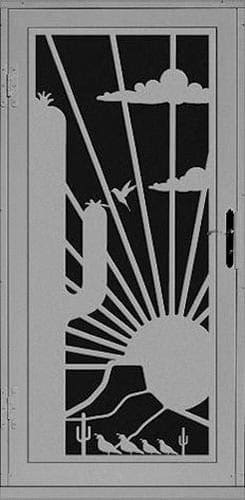 Saguaro Security Door | Laser Series | Steel Shield Security Doors & More | Arizona Security Doors