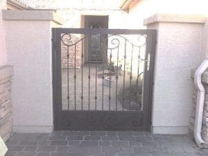 Single Gate | Horizontal Gate | Steel Security Doors & More | Arizona Security Doors & Gates