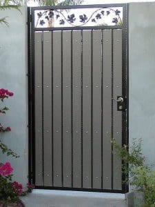 Wood Gate | Vertical Gate | Steel Security Doors & More | Arizona Security Doors & Gates
